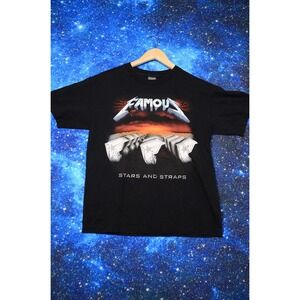 Famous Stars And Straps‎ Shirt Mens Medium Metallica Parody Band Tee Graphic